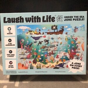 Laugh with Life Under The Sea Joke Puzzle –  Ocean Floor Puzzle for Kids New
